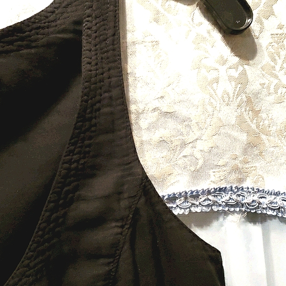 KRIZIA JEANS NAVY TANK SZ 8 - Picture 4 of 8